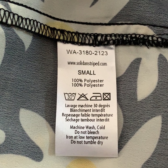 Solid & Striped Button Down Shirt - Picture 5 of 9